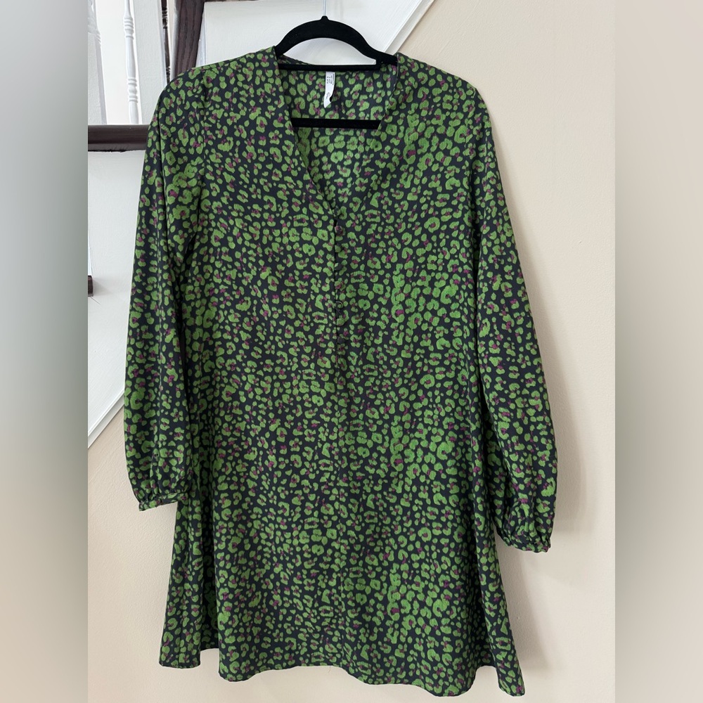 Mango Printed Shift Dress